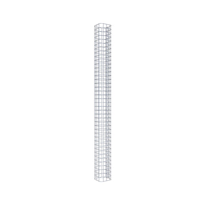 Gabion column square 17 cm x 17 cm, 200 cm height, MW 5 cm x 5 cm