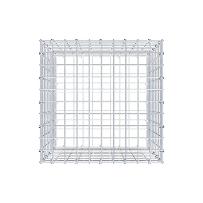 Gabione 50 cm x 50 cm x 50 cm (L x H x T), Maschenweite 5 cm x 5 cm, C-Ring
