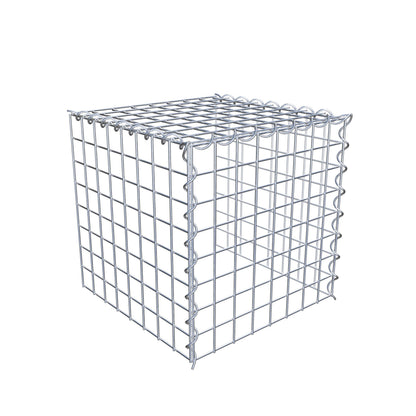 Fourche rapportée type 4 40 cm x 40 cm x 40 cm (L x H x P), mailles 5 cm x 5 cm, spirale