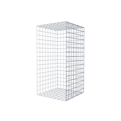 Anbaugabione Typ 2 80 cm x 40 cm x 40 cm (L x H x T), Maschenweite 5 cm x 5 cm, C-Ring