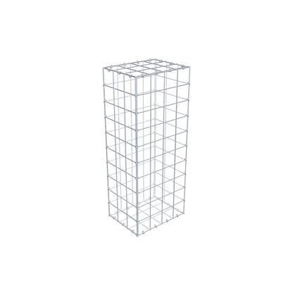 Gabion 100 cm x 30 cm x 40 cm (L x H x D), mesh size 10 cm x 10 cm, C-ring