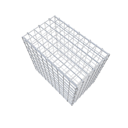 Gabião 50 cm x 50 cm x 30 cm (C x A x P), malhagem 5 cm x 5 cm, anel C