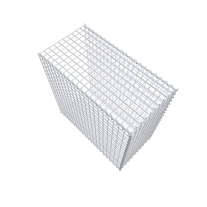 Gavión complementario tipo 2 100 cm x 100 cm x 50 cm (L x A x P), malla 5 cm x 5 cm, espiral