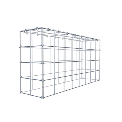 Fourche rapportée type 3 80 cm x 40 cm x 20 cm (L x H x P), mailles 10 cm x 10 cm, anneau C
