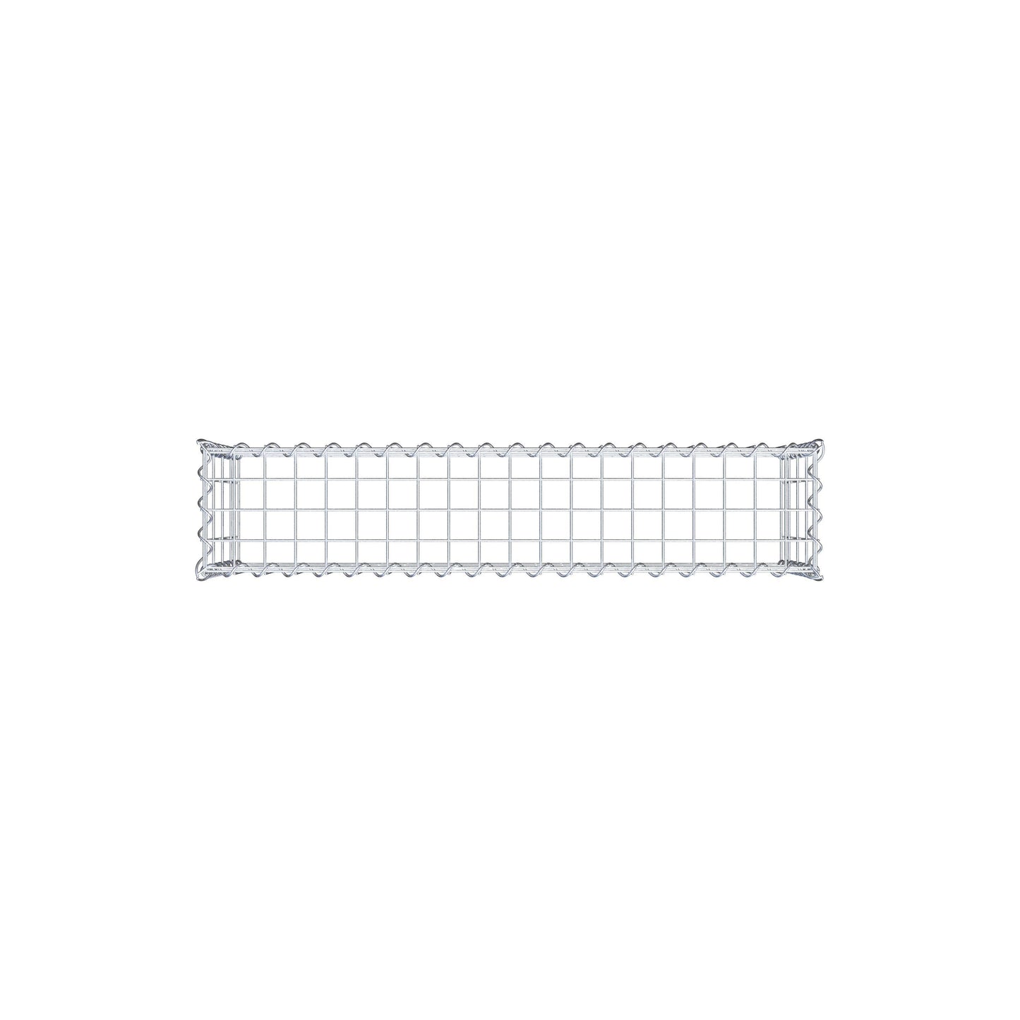 Extra gabion typ 3 100 cm x 40 cm x 20 cm (L x H x D), maskstorlek 5 cm x 10 cm, spiral