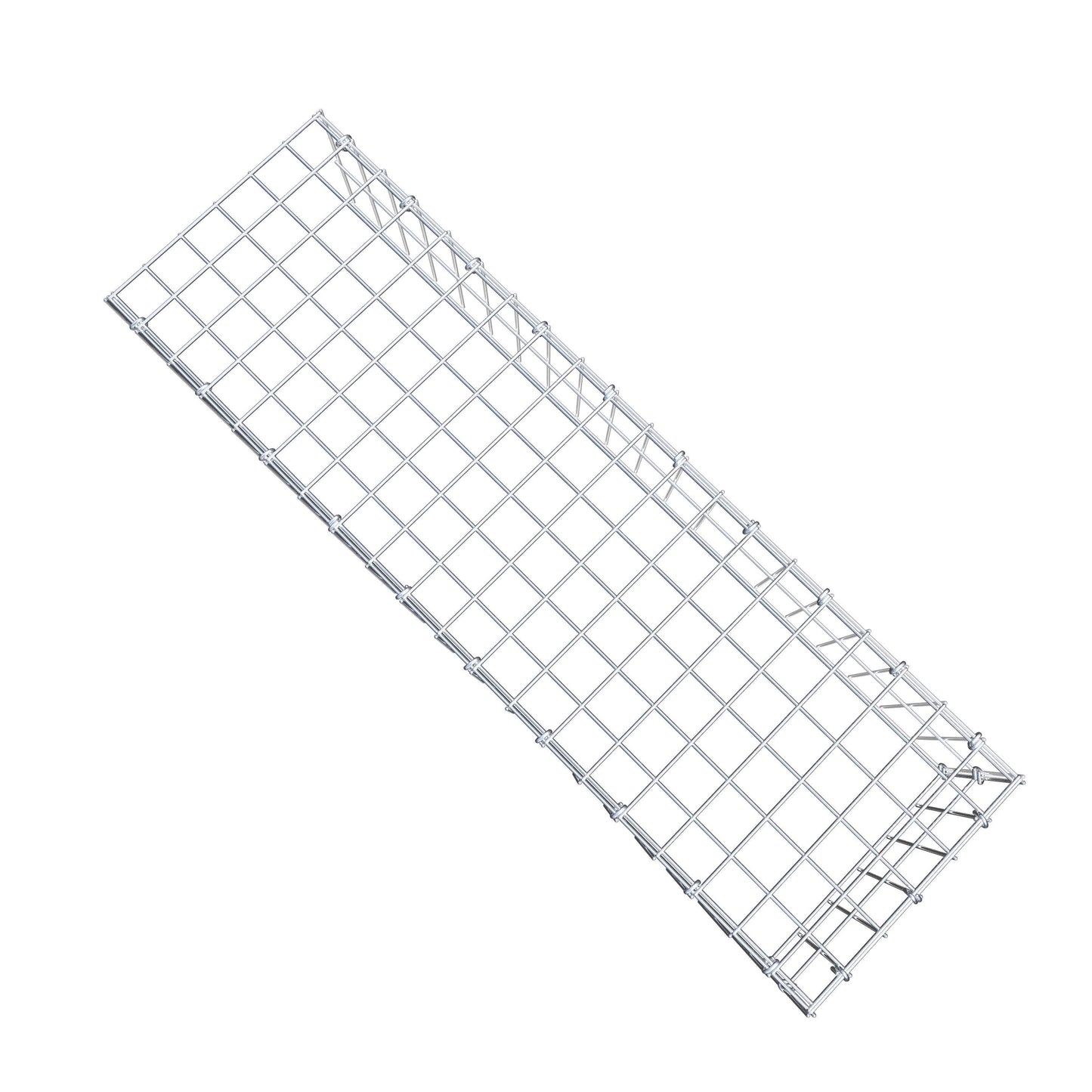 Bevestigbare schanskorf type 4 100 cm x 20 cm x 30 cm (L x H x D), maaswijdte 5 cm x 10 cm, C-ring