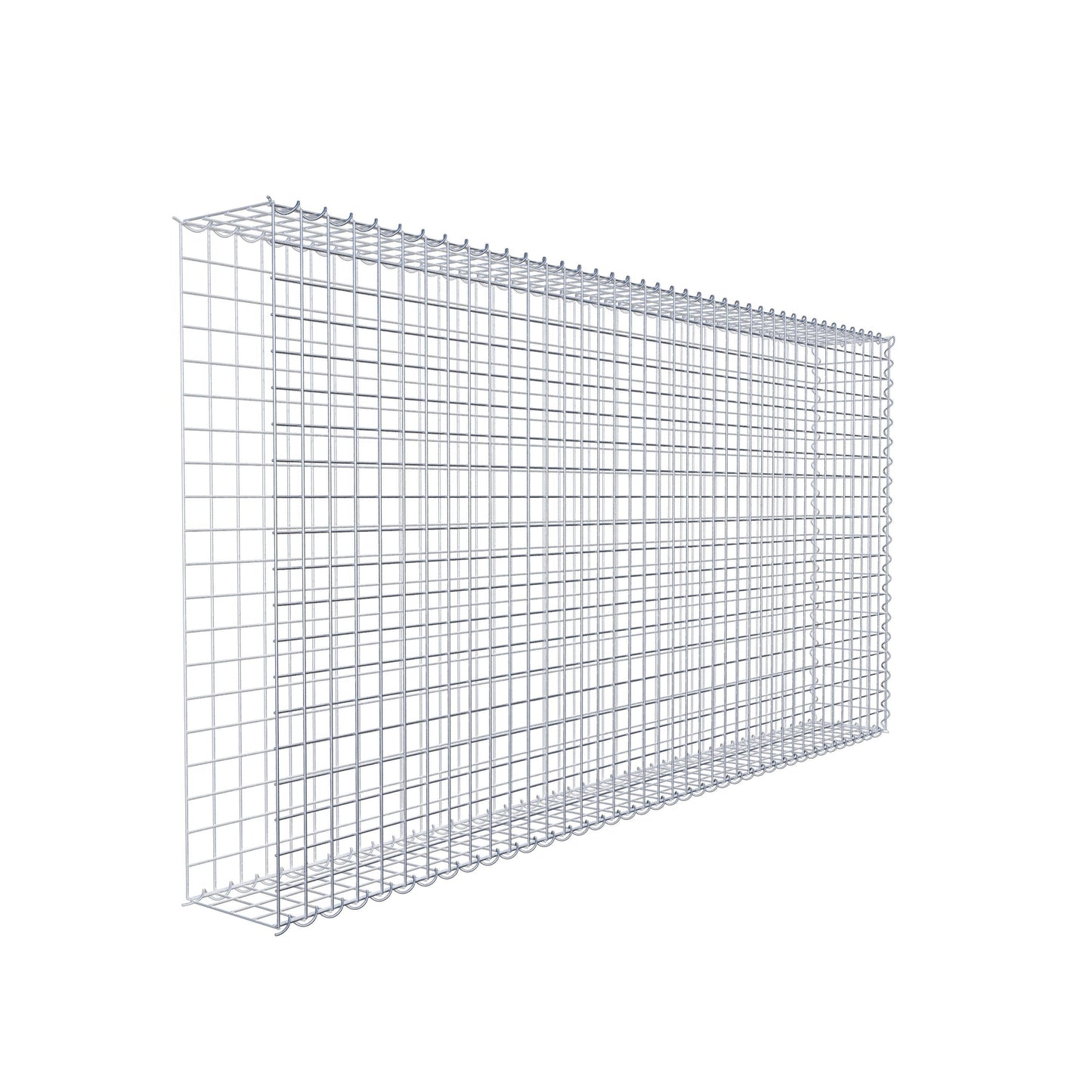 Gavión complementario tipo 2 200 cm x 100 cm x 20 cm (L x A x P), malla 5 cm x 5 cm, espiral