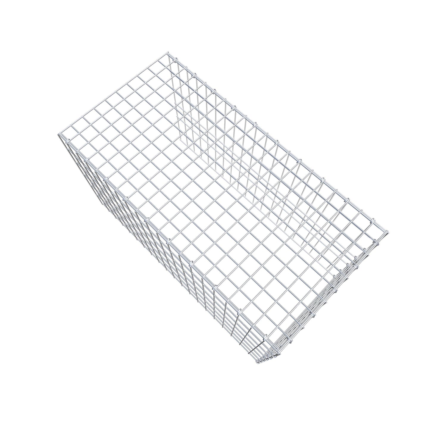 Fourche rapportée type 4 100 cm x 60 cm x 50 cm (L x H x P), mailles 5 cm x 10 cm, anneau C
