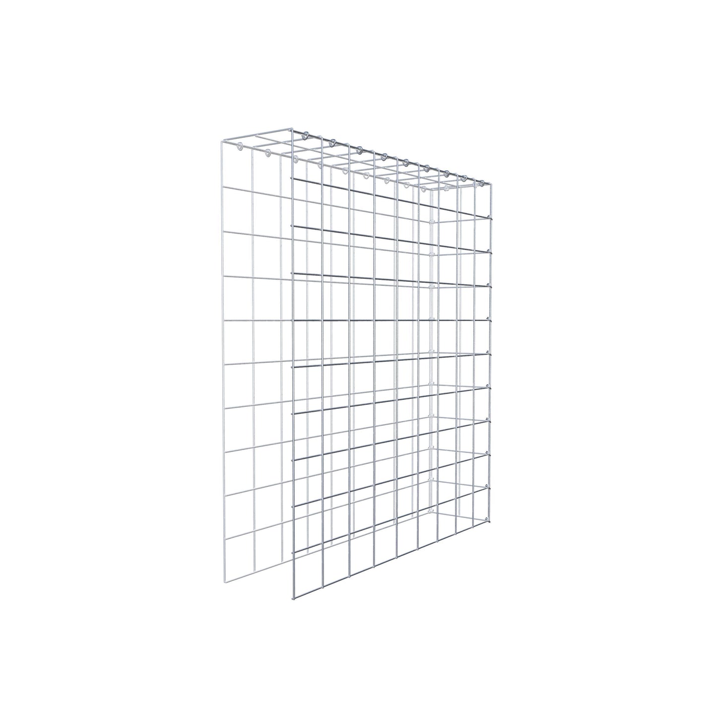 Anbaugabione Typ 4 100 cm x 90 cm x 20 cm (L x H x T), Maschenweite 10 cm x 10 cm, C-Ring