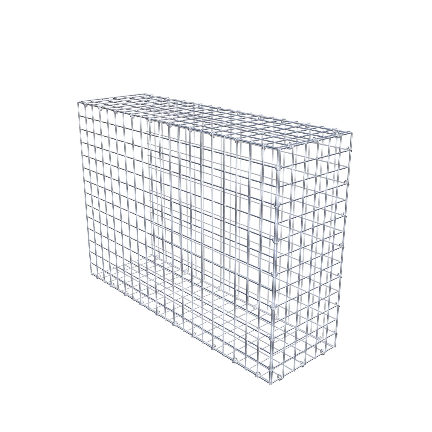 Type 2 oplegkorf 100 cm x 70 cm x 30 cm (L x H x D), maaswijdte 5 cm x 5 cm, C-ring
