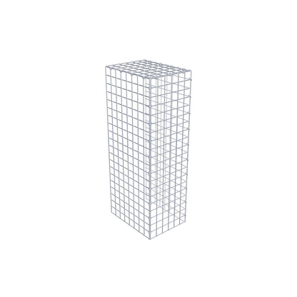 Opzetpaal type 4 100 cm x 40 cm x 30 cm (L x H x D), maaswijdte 5 cm x 5 cm, C-ring