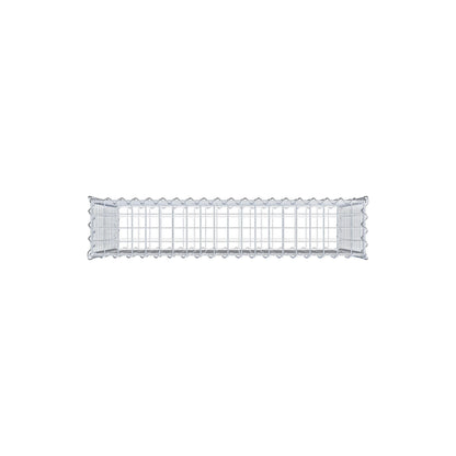 Gabbione 100 cm x 70 cm x 20 cm (L x H x P), maglia 5 cm x 5 cm, spirale