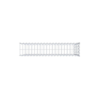 Opvokset gabion type 2 100 cm x 60 cm x 20 cm (L x H x D), maskestørrelse 5 cm x 10 cm, spiral