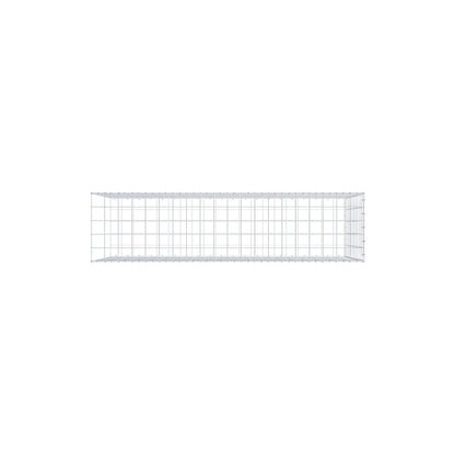 Mounted gabion type 2 200 cm x 100 cm x 50 cm (L x H x D), mesh size 10 cm x 10 cm, C-ring