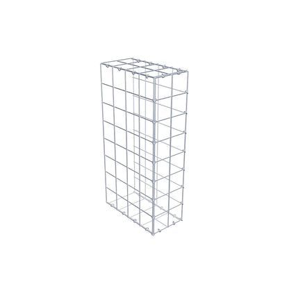 Pila adicional tipo 2 80 cm x 40 cm x 20 cm (L x A x P), malla 10 cm x 10 cm, anillo en C