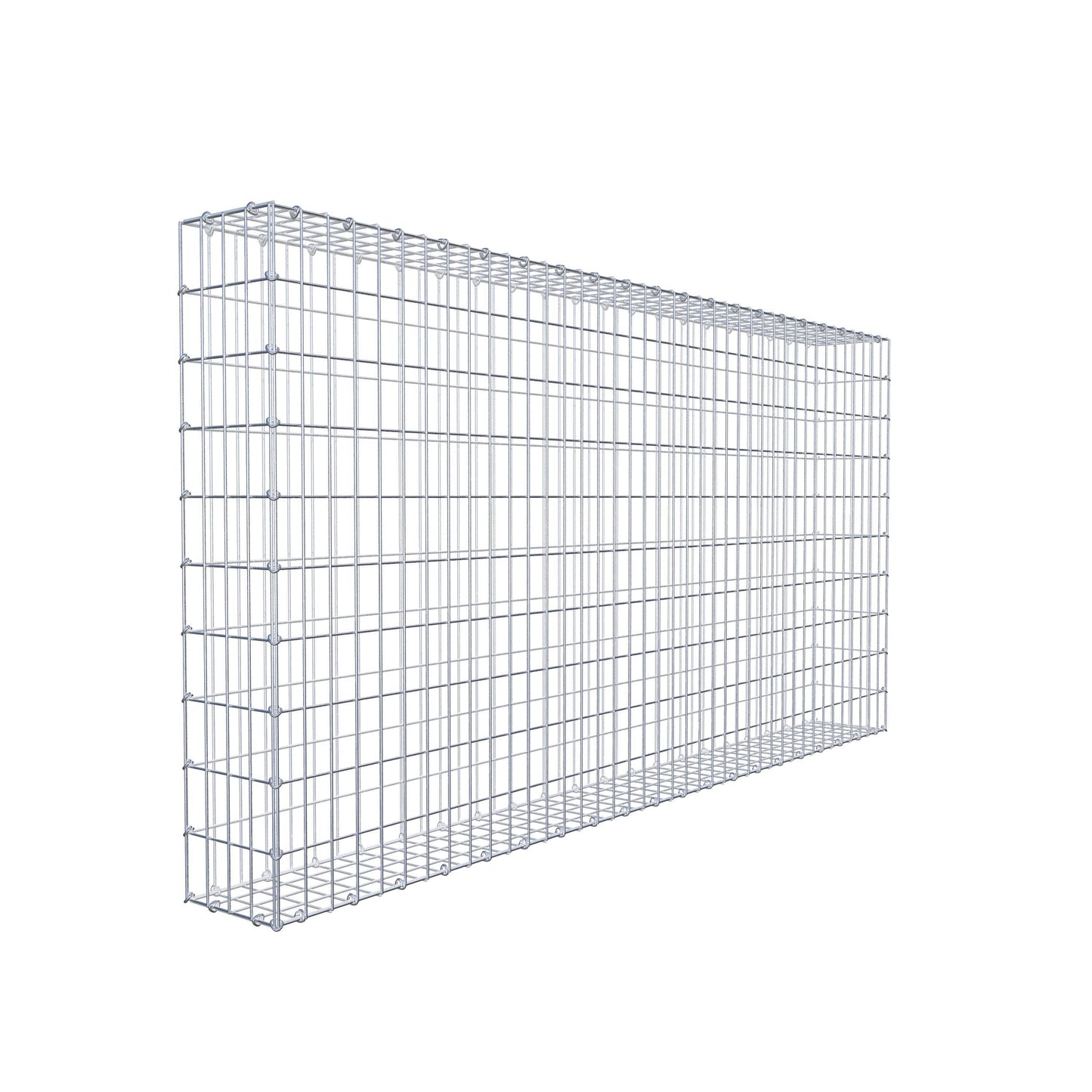 Gabion 200 cm x 100 cm x 20 cm (L x H x D), maskestørrelse 5 cm x 10 cm, C-ring