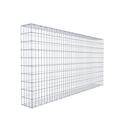 Gabion 200 cm x 100 cm x 20 cm (L x H x D), maskestørrelse 5 cm x 10 cm, C-ring