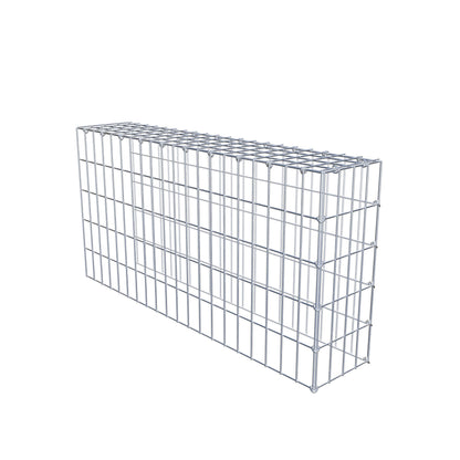Fourche rapportée type 4 100 cm x 50 cm x 20 cm (L x H x P), maille 5 cm x 10 cm, anneau en C