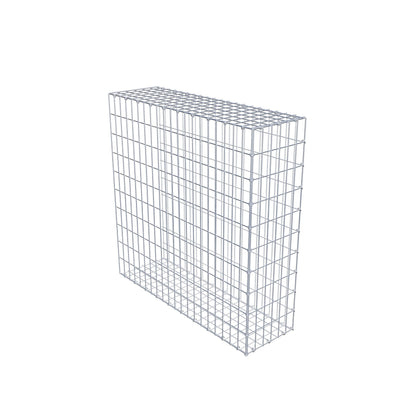 Anbaugabione Typ 2 100 cm x 100 cm x 30 cm, Maschenweite 5 cm x 10 cm, C-Ring