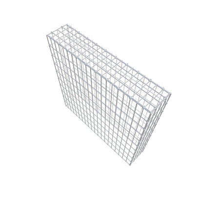 Fourche rapportée type 3 100 cm x 100 cm x 20 cm (L x H x P), mailles 5 cm x 10 cm, anneau C