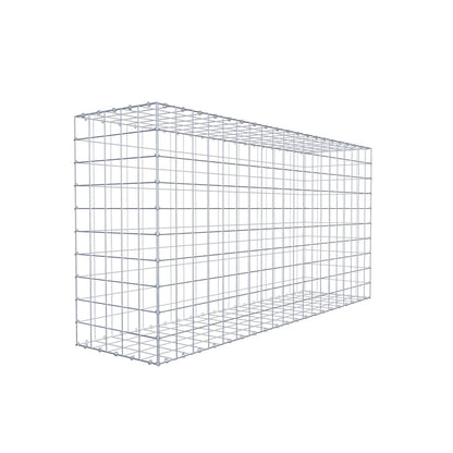 Gabione 200 cm x 100 cm x 50 cm (L x H x T), Maschenweite 10 cm x 10 cm, C-Ring
