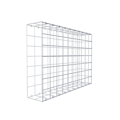 Anbaugabione Typ 2 100 cm x 70 cm x 20 cm (L x H x T), Maschenweite 10 cm x 10 cm, C-Ring