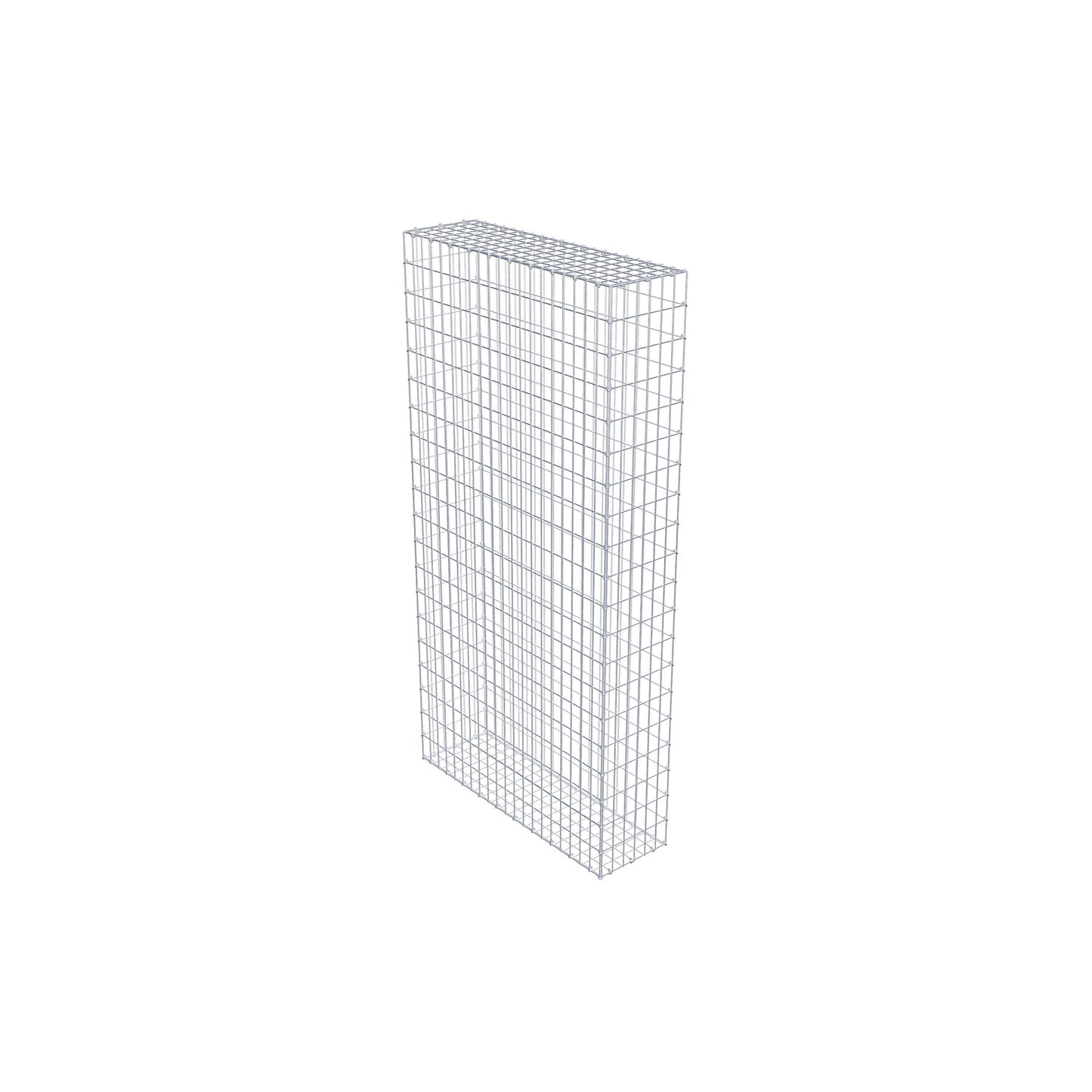 Gabion 200 cm x 100 cm x 30 cm (L x H x P), mailles 5 cm x 10 cm, anneau en C