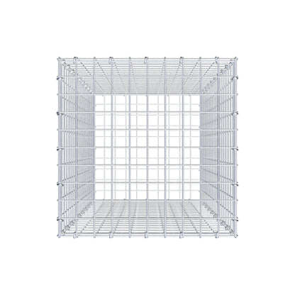 Schanskorf 100 cm x 50 cm x 50 cm (L x H x D), maaswijdte 5 cm x 5 cm, C-ring