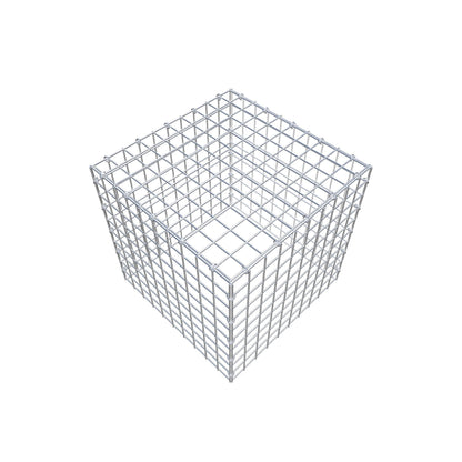 Anbaugabione Typ 3 50 cm x 50 cm x 50 cm (L x H x T), Maschenweite 5 cm x 5 cm, C-Ring