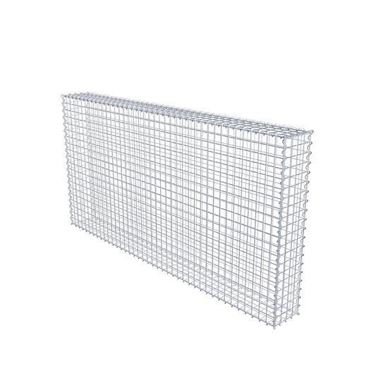 Schanskorf 200 cm x 100 cm x 20 cm (L x H x D), maaswijdte 5 cm x 5 cm, spiraalvormig