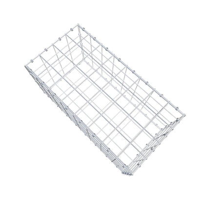 Gabione 80 cm x 40 cm x 40 cm (L x H x T), Maschenweite 10 x 10 cm, Spiralring