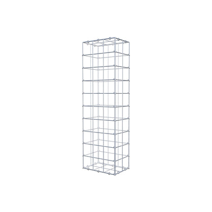 Gabione 100 cm x 20 cm x 30 cm (L x H x T), Maschenweite 10 cm x 10 cm, C-Ring