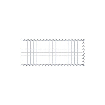 Extra gabion typ 4 100 cm x 20 cm x 40 cm (L x H x D), maskstorlek 5 cm x 10 cm, spiral