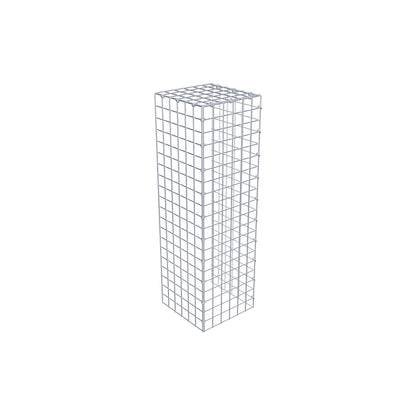 Fourche rapportée type 4 100 cm x 30 cm x 30 cm (L x H x P), mailles 5 cm x 5 cm, anneau C