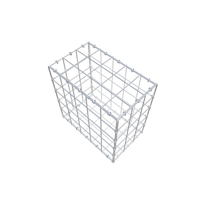 Gabião 50 cm x 50 cm x 30 cm (C x A x P), malhagem 10 cm x 10 cm, anel C