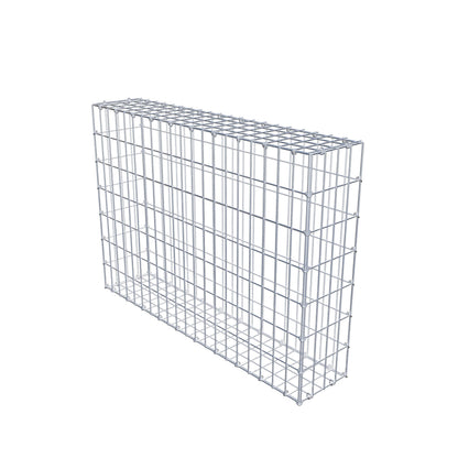 Gabion 100 cm x 70 cm x 20 cm (L x H x D), maskestørrelse 5 cm x 10 cm, C-ring