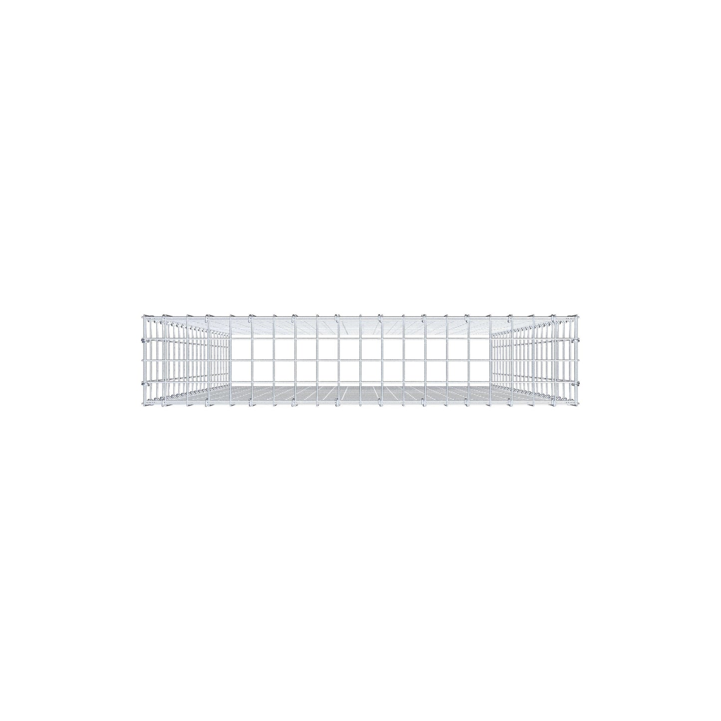 Fourche rapportée type 3 200 cm x 100 cm x 20 cm (L x H x P), mailles 5 cm x 10 cm, anneau C