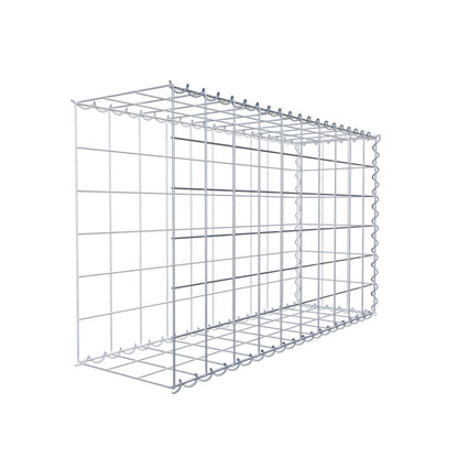 Anbaugabione Typ 2 100 cm x 60 cm x 30 cm (L x H x T), Maschenweite 10 cm x 10 cm, Spirale