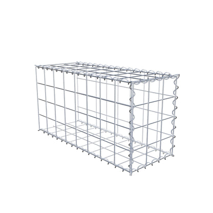 Gavión complementario tipo 2 80 cm x 40 cm x 30 cm (L x A x P), malla 10 cm x 10 cm, espiral