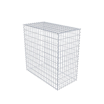 Gabion 100 cm x 100 cm x 50 cm (L x H x D), mesh size 5 cm x 10 cm, spiral