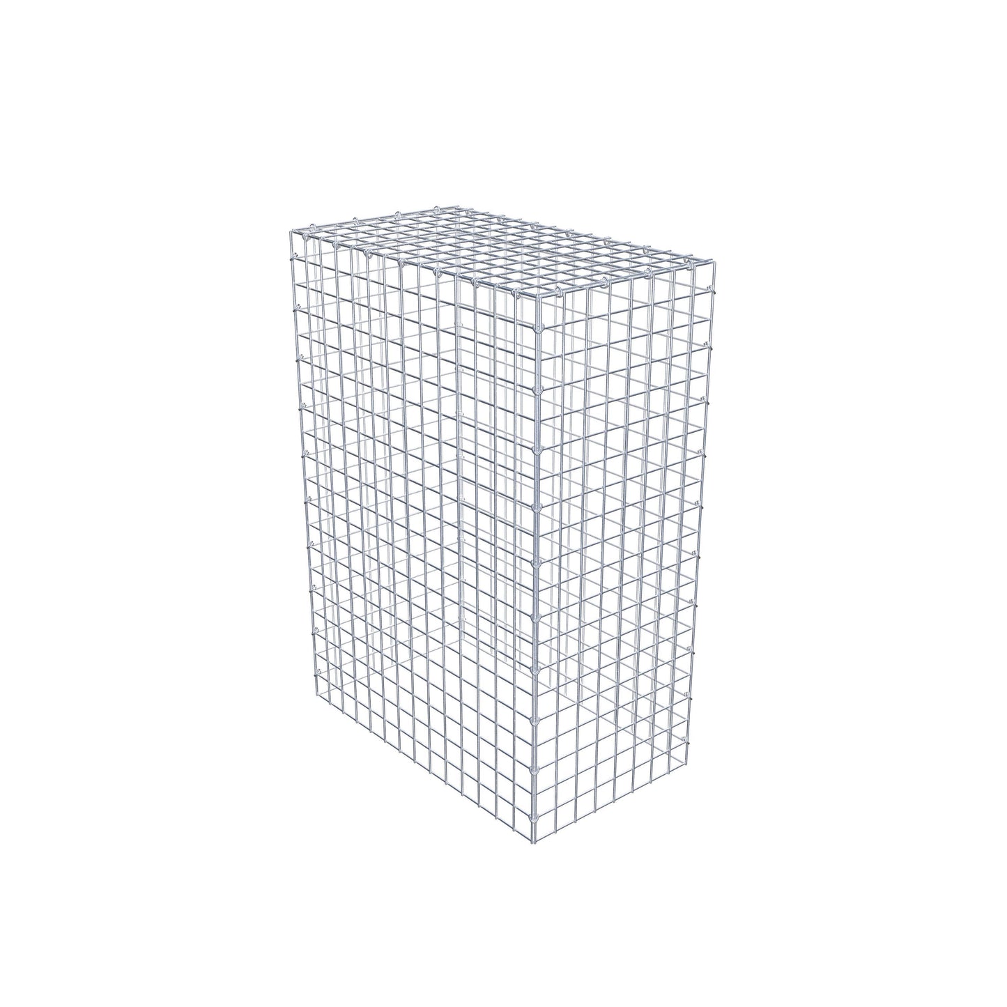 Gabbione aggiuntivo di tipo 3 100 cm x 70 cm x 40 cm (L x H x P), maglia 5 cm x 5 cm, anello a C