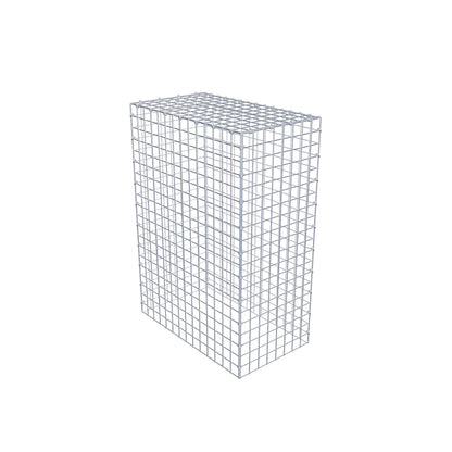 Gabbione aggiuntivo di tipo 3 100 cm x 70 cm x 40 cm (L x H x P), maglia 5 cm x 5 cm, anello a C
