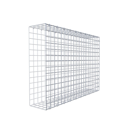 Gabbione aggiuntivo di tipo 2 100 cm x 70 cm x 20 cm (L x H x P), maglia 5 cm x 5 cm, anello a C