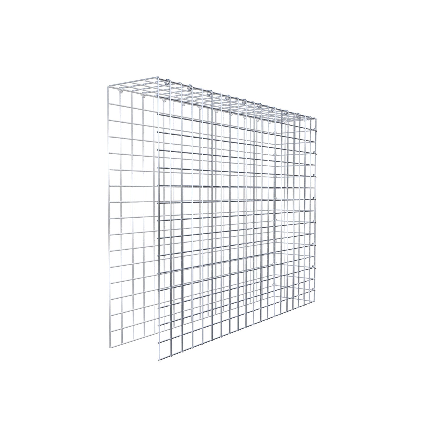 Fourche rapportée type 4 100 cm x 80 cm x 20 cm (L x H x P), mailles 5 cm x 5 cm, anneau C