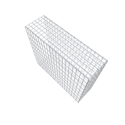 Anbaugabione Typ 2 100 cm x 90 cm x 30 cm, Maschenweite 5 cm x 10 cm, C-Ring