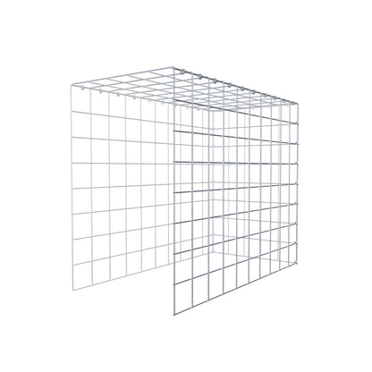 Gabião Tipo 4 100 cm x 80 cm x 50 cm (C x A x P), malhagem 10 cm x 10 cm, anel C