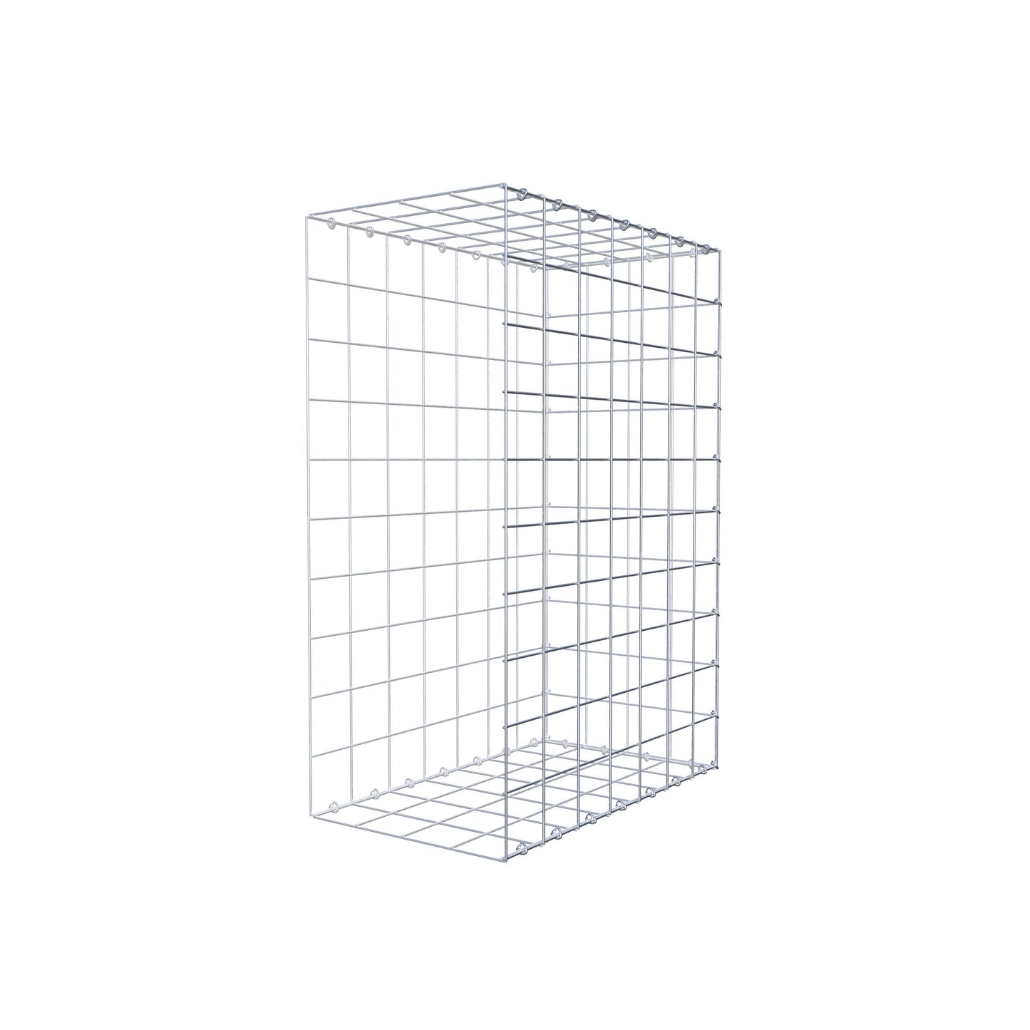 Fourche rapportée type 2 100 cm x 70 cm x 40 cm (L x H x P), mailles 10 cm x 10 cm, anneau en C
