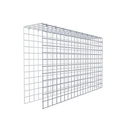 Monteret gabion type 4 100 cm x 60 cm x 20 cm (L x H x D), maskestørrelse 5 cm x 5 cm, C-ring