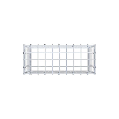 Fourche rapportée type 3 50 cm x 40 cm x 20 cm (L x H x P), mailles 5 cm x 5 cm, anneau C