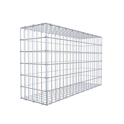 Gabion 100 cm x 60 cm x 30 cm (L x H x P), mailles 5 cm x 10 cm, anneau en C